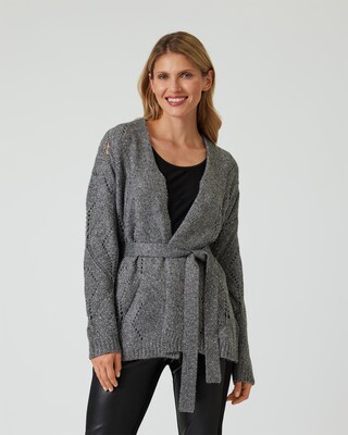 Cardigan mit Pailletten