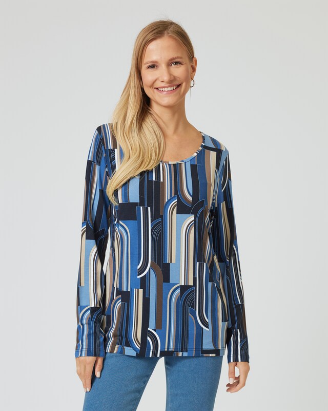 Shirt mit Grafik-Print