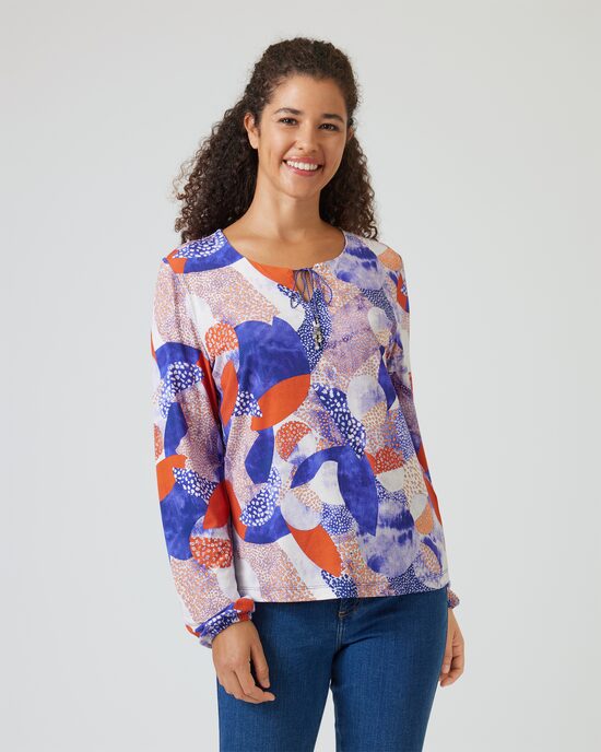 Produktabbildung für Shirt mit Allover-Print