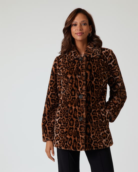 Produktabbildung für Webpelzjacke "Leo"