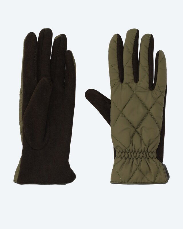 Handschuhe in Stepp-Optik