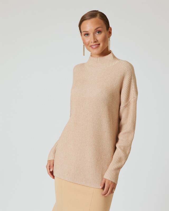 Pullover mit Wolle und Kaschmir