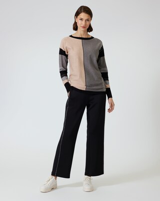 Pullover im Streifendesign