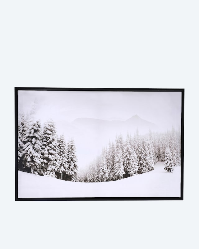 Leinwand Winterlandschaft