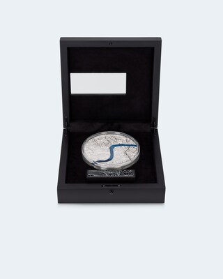 1 kg Silber Tiffany-Art Metropolis London