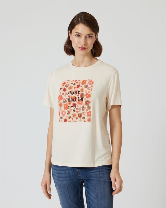 Produktabbildung für Shirt mit floralem Print