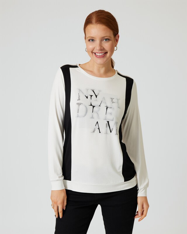 Shirt mit Logo-Print