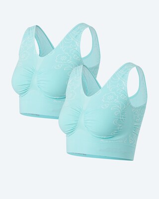 Bustier "Blumen Lingerie", 2tlg.