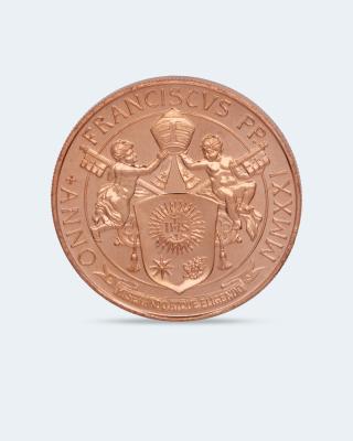 Kupfermünze Vatikan heiliger Petrus 2021