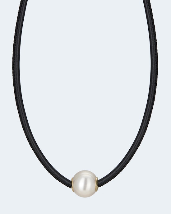 Produktabbildung für Leder-Collier mit MK-Perle 16 mm