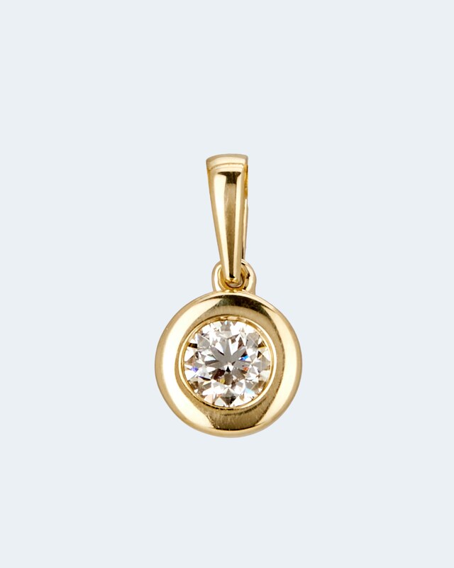 Brillantanhänger 0,30 ct