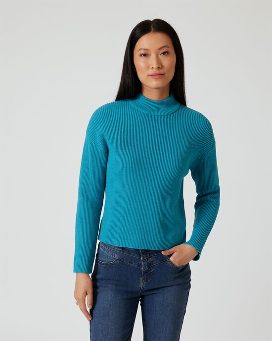 Produktabbildung für Pullover mit Stehkragen