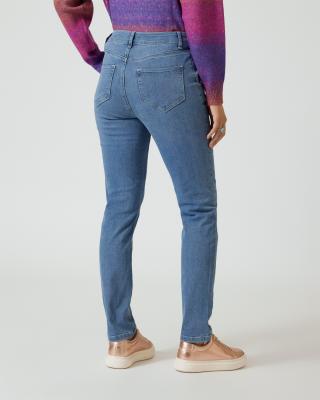 Jeans mit Abnähern