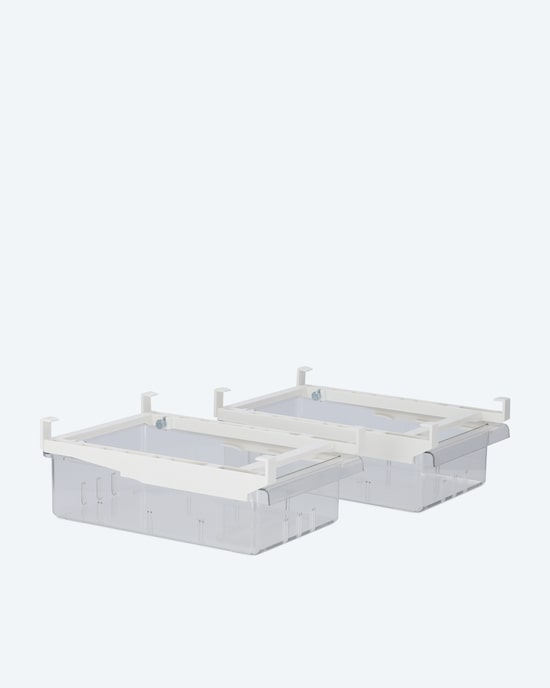 Produktabbildung für Kühlschrank-Schublade, antibakteriell, 2tlg.