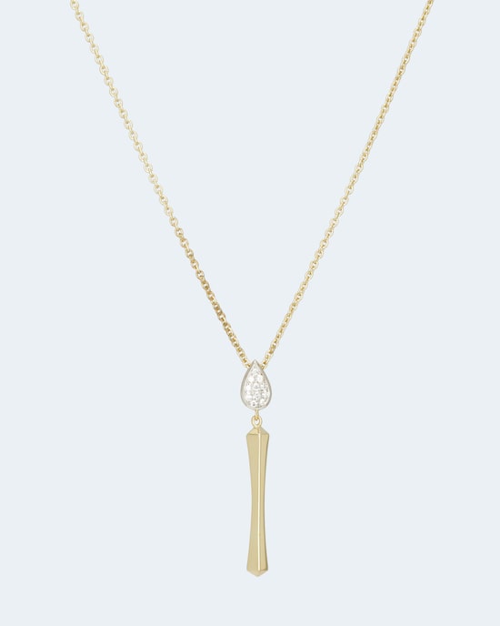 Produktabbildung für Brillantcollier ca. 0,11 ct