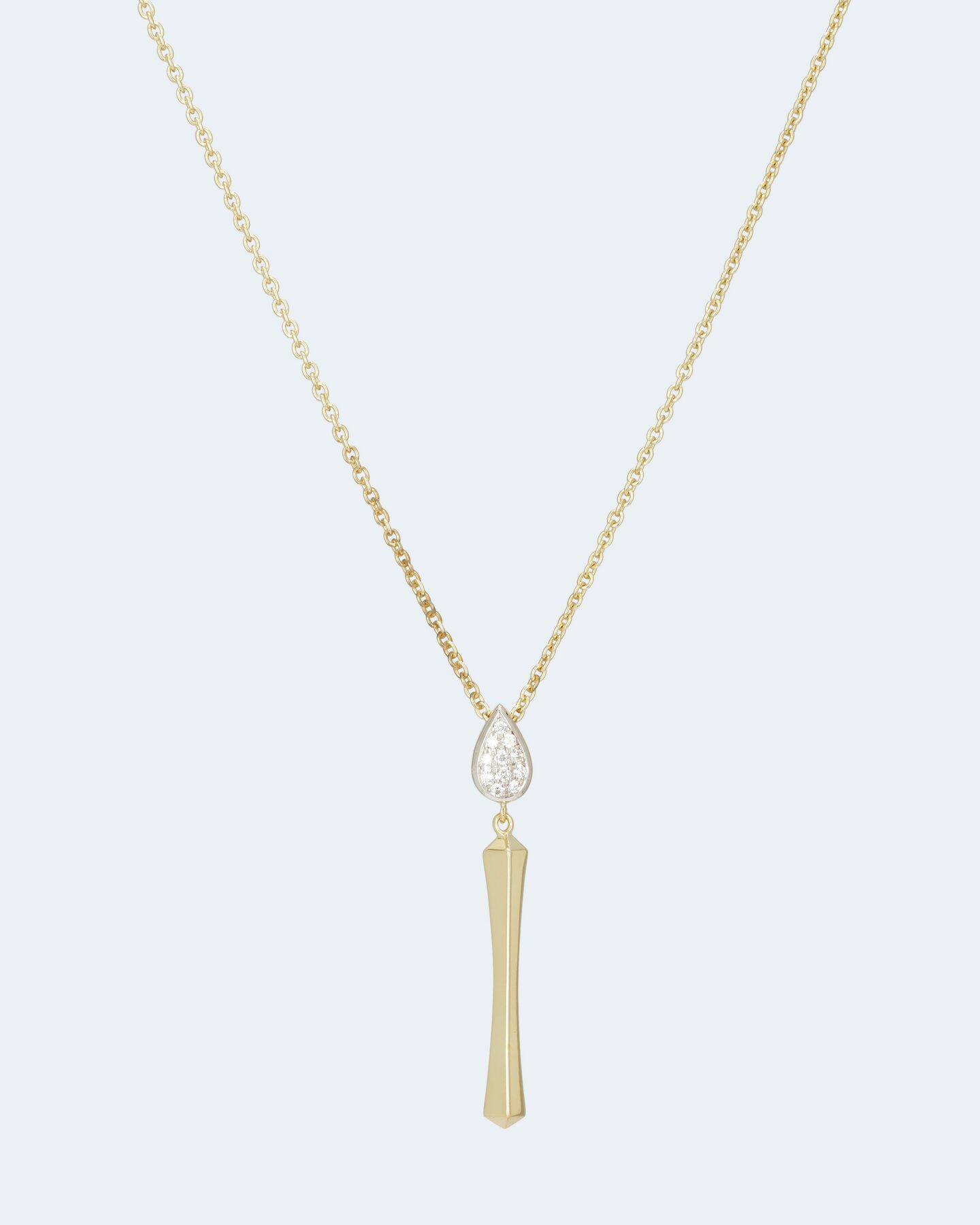 Produktabbildung für Brillantcollier ca. 0,11 ct