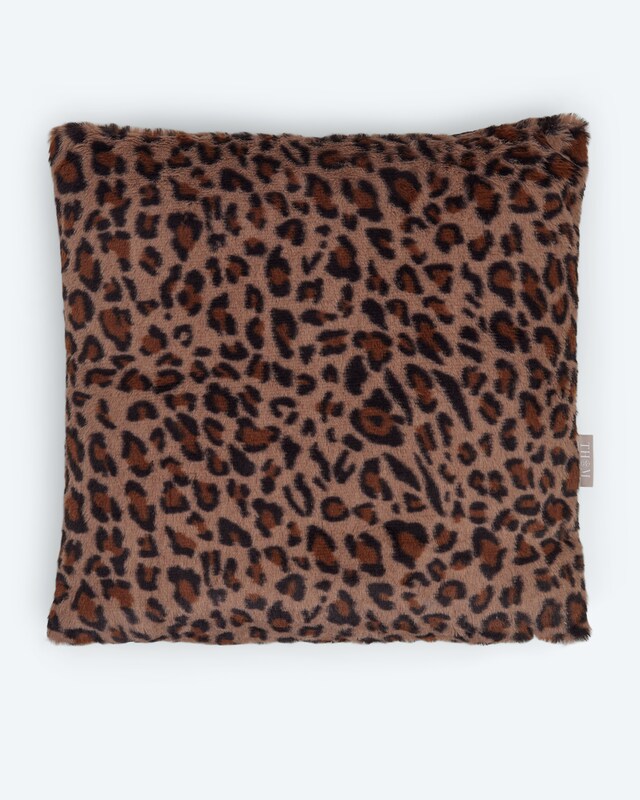 Kissen Leopardenfell-Optik
