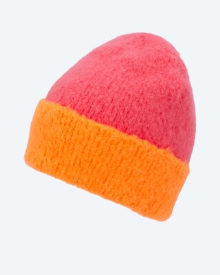 Strickmütze mit Farbverlauf