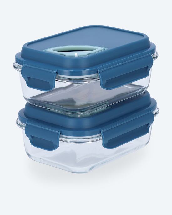 Produktabbildung für Vakuum-Dosen-Set 2x 600 ml