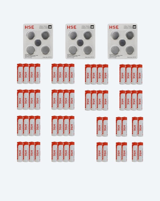 Produktabbildung für 75tlg. Batterienset AA,CR2450, CR2025