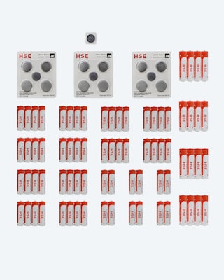 Produktabbildung 1 für 92tlg. Batterienset: AA,AAA,CR2450, CR20