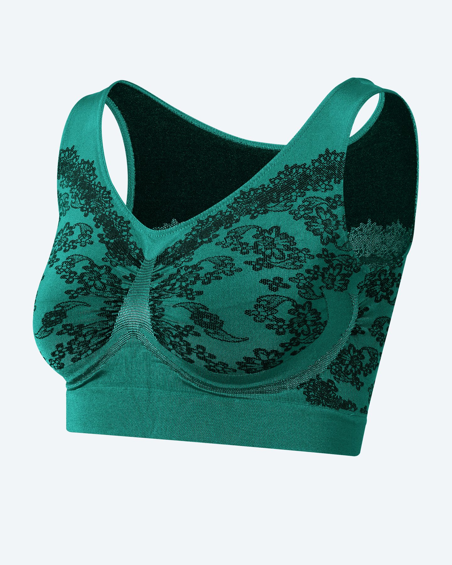 Produktabbildung für Bustier mit Spitzencorsagen-Design