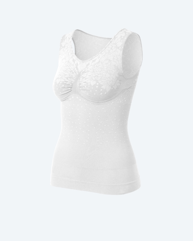 Midi Control Top Blumen & Punkte