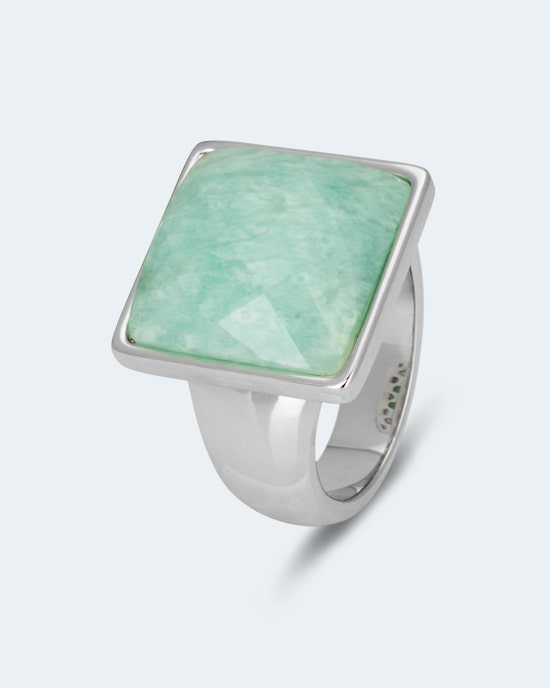 Produktabbildung für Ring mit Amazonit