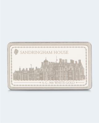 Goldmünze QE II Schlösser Sandringham House 2023