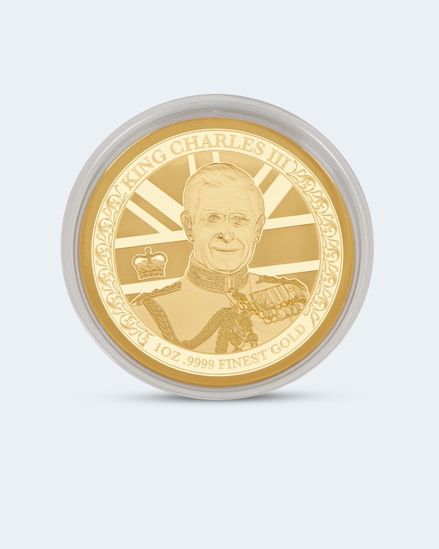 1Oz Gold King Charles III. Krönung 2023