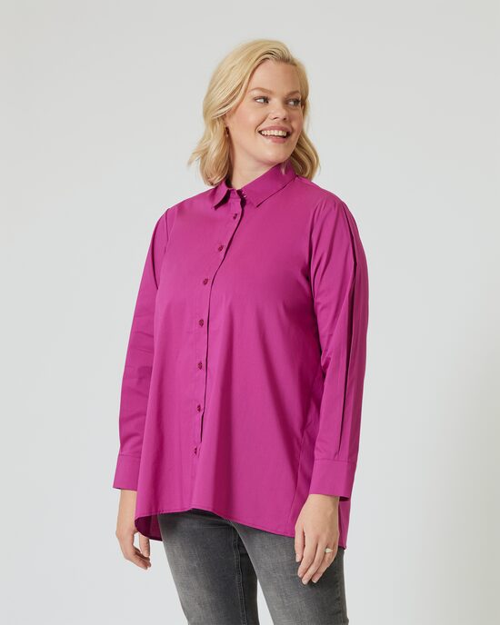 Produktabbildung für Bluse mit Hemdkragen