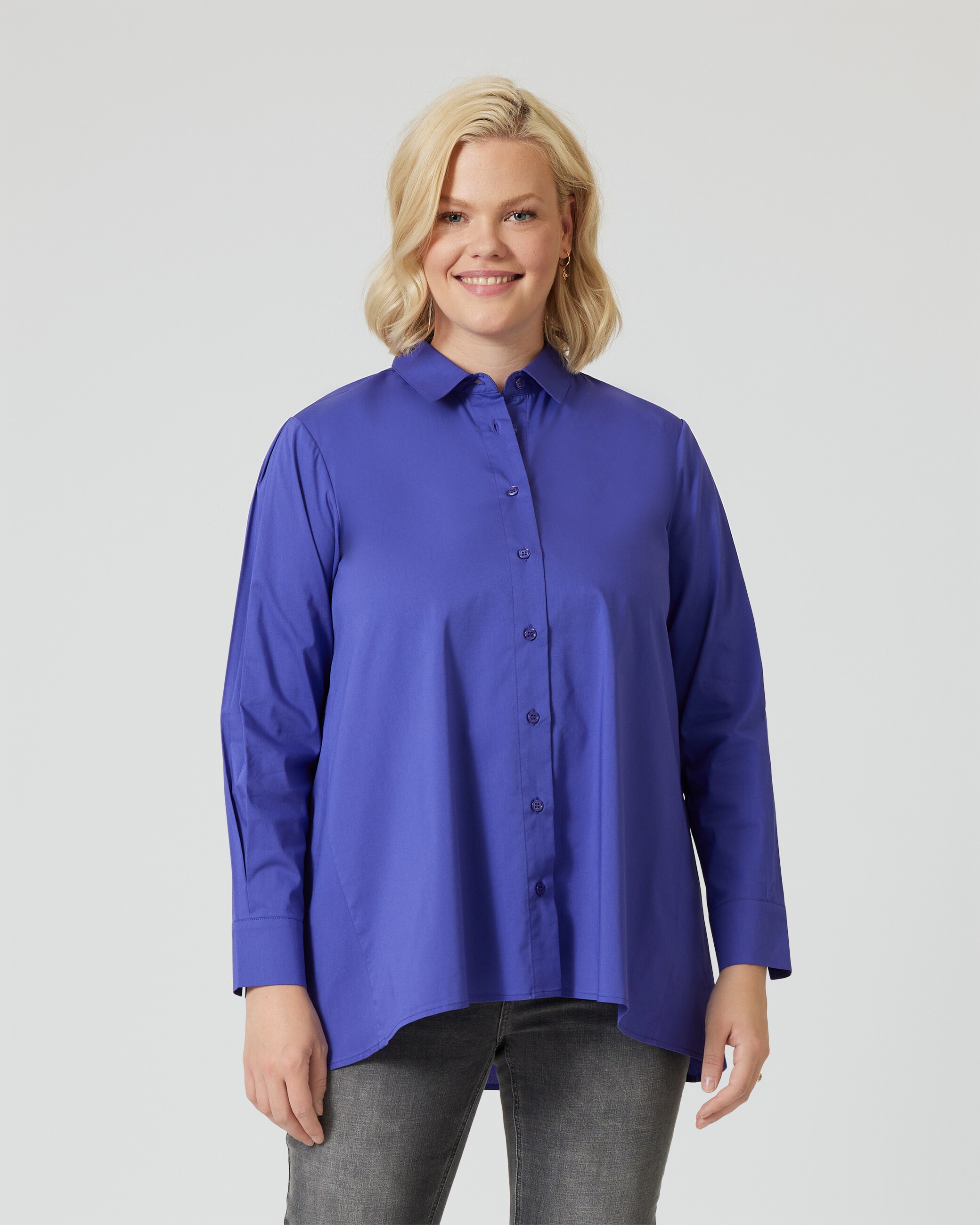 Produktabbildung für Bluse mit Hemdkragen