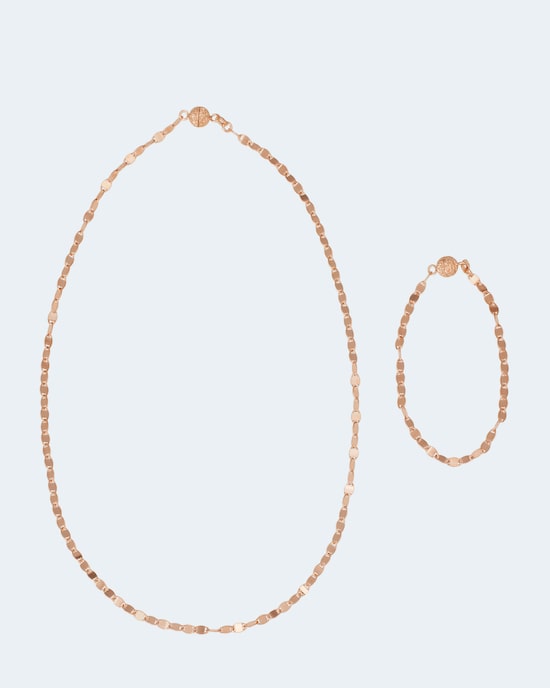 Produktabbildung für Plättchenkette & Armband