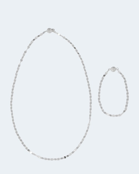 Produktabbildung für Plättchenkette & Armband