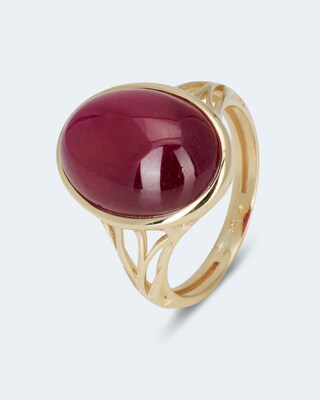 Ring mit Rubin