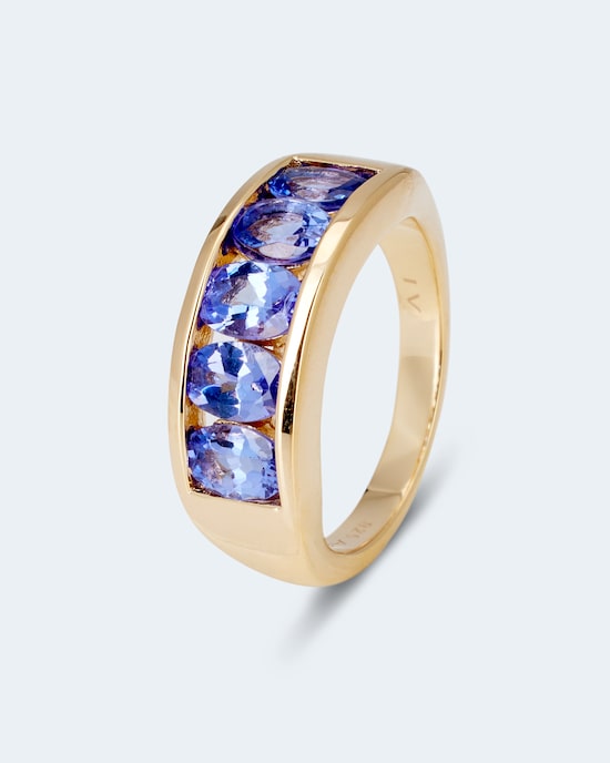 Produktabbildung für Ring mit Tansanit AAA+