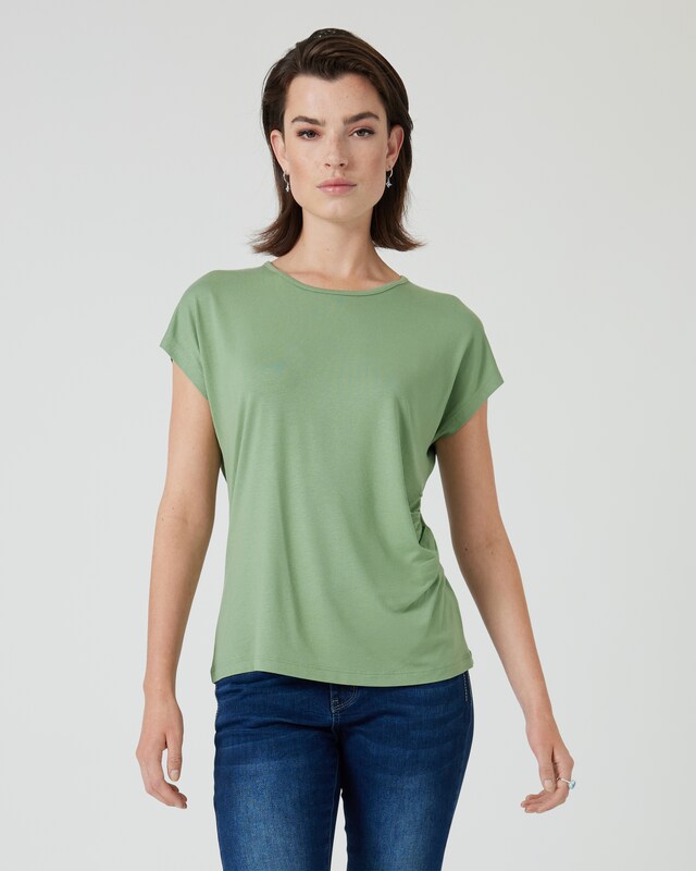 Shirt mit Drapé-Effekt