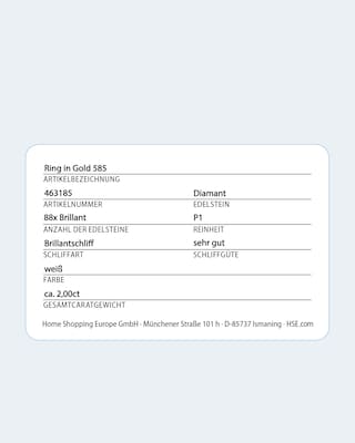 Produktabbildung 3 für Brillantring 2,00 ct