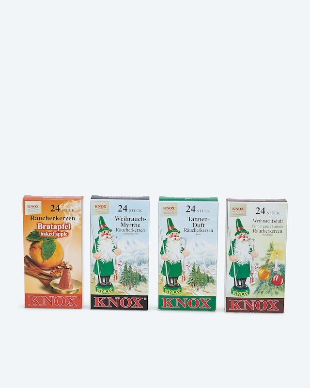 Räucherkerzen Probier-Set, 96tlg.