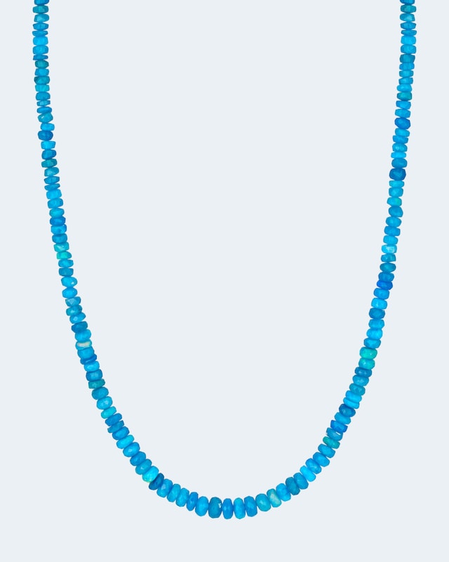 Collier mit Kristallopal