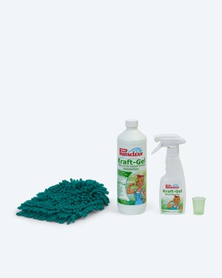 Kraftgel 1 l & Reinigungshandschuh