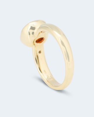 Produktabbildung 2 für Ring mit Feueropal & Brillanten