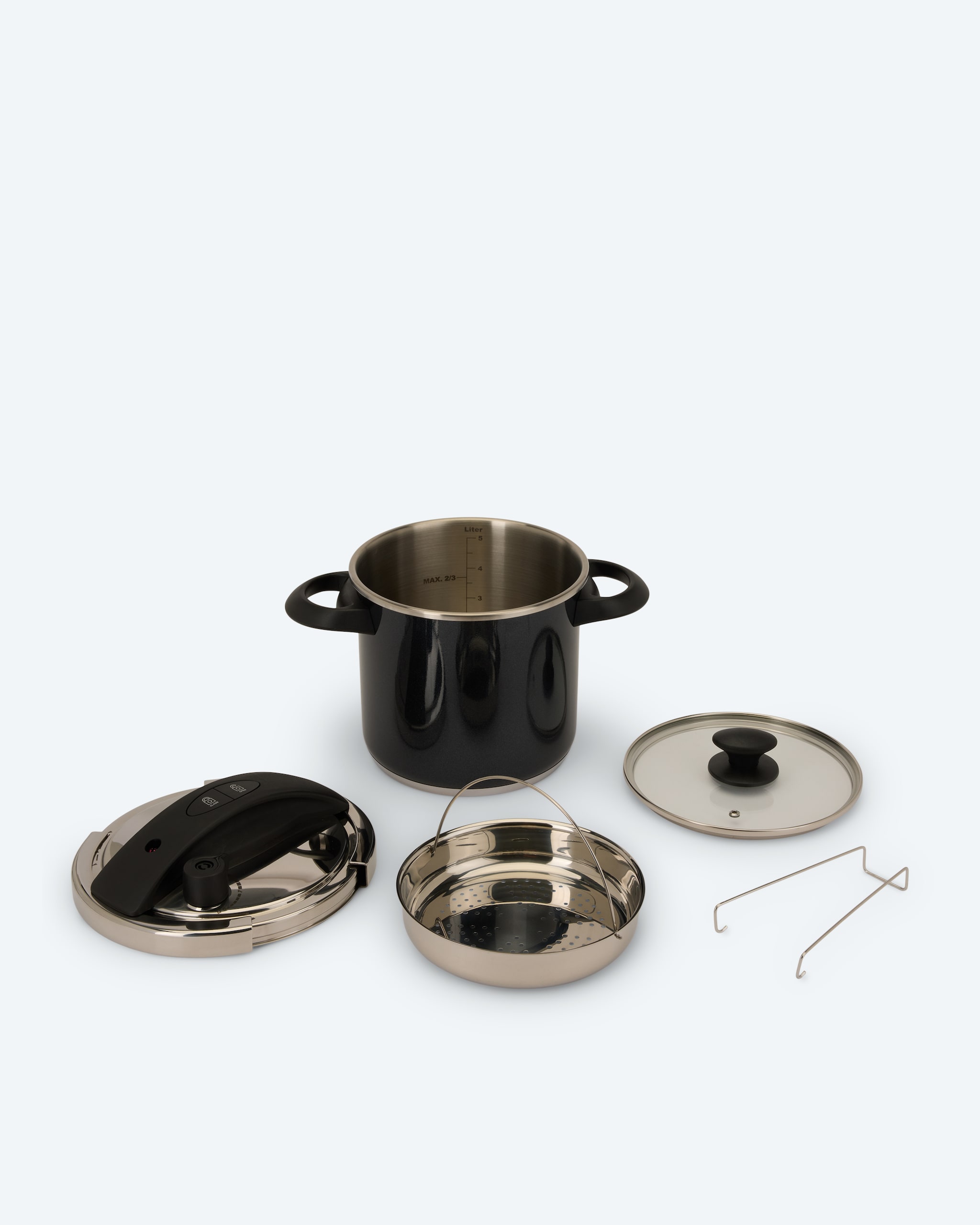 Produktabbildung für Fast & Easy Schnellkochtopf, 5tlg.