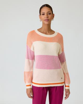 Pullover mit Color Blocking