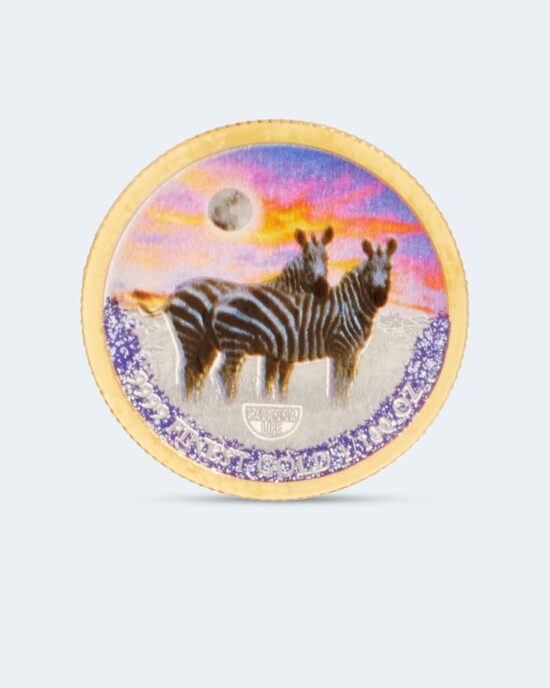Produktabbildung für Goldmünze Mysterious Rhodium Zebra 2023