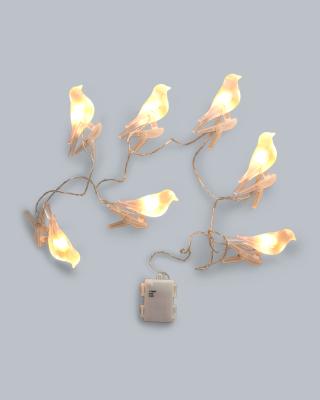 LED-Lichterkette "Vögelchen"
