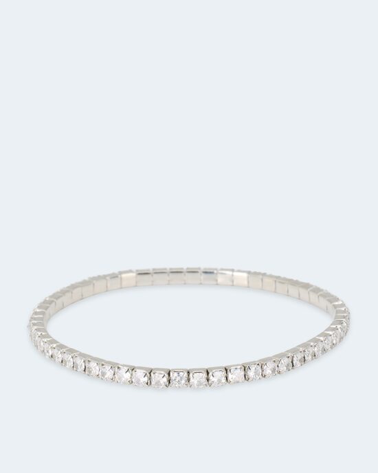 Produktabbildung für Flex-Armband mit Zirkonia