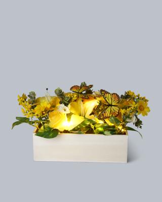 Blumengesteck mit LED