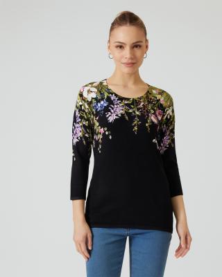 Classic Pullover "Flowers"