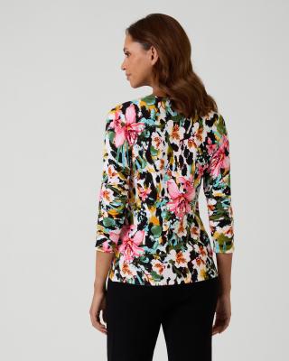 Classic Pullover "Tropic Flowers"